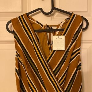 Ellison Women’s Striped Romper - Size: Medium